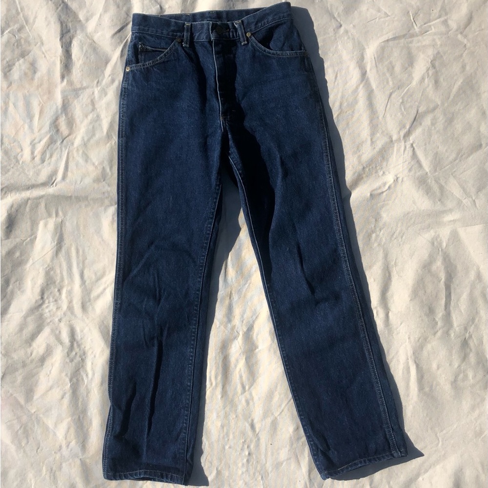 Lee Vintage High Rise Dark Wash Jeans
